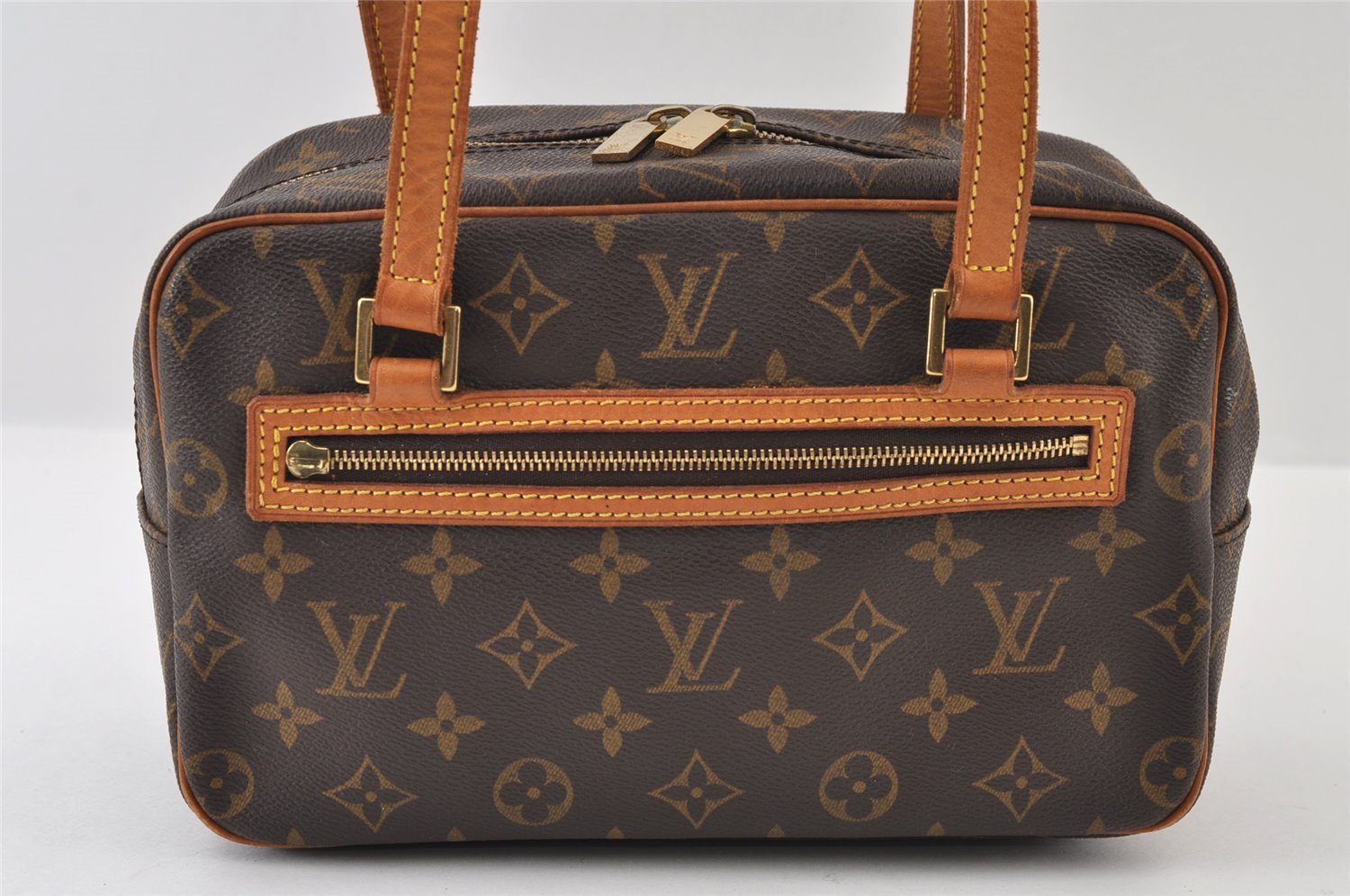 Authentic Louis Vuitton Monogram Cite MM Shoulder Bag M51182 LV 9530I