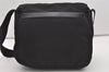 Authentic PRADA VELA Nylon Tessuto Leather Shoulder Cross Bag B8994 Black 9531I