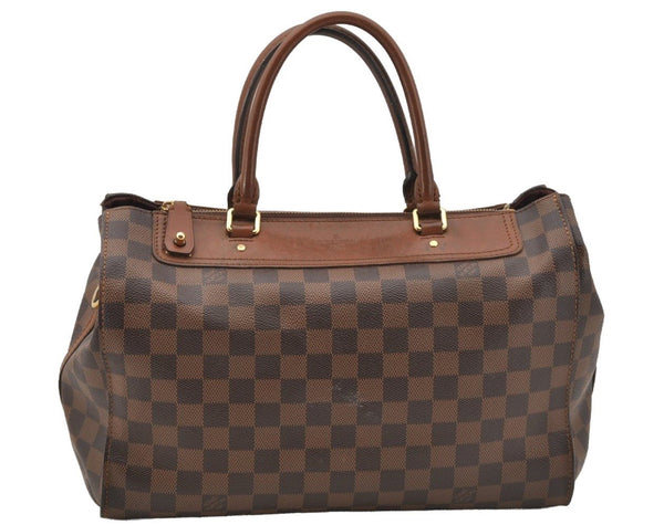 Authentic Louis Vuitton Damier Greenwich 2Way Shoulder Hand Bag N41337 LV 9534I