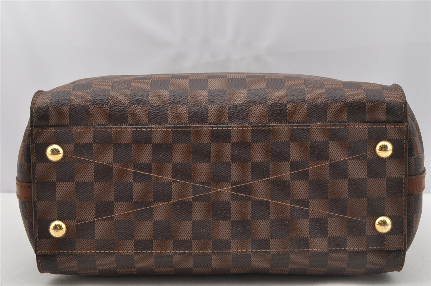 Authentic Louis Vuitton Damier Greenwich 2Way Shoulder Hand Bag N41337 LV 9534I