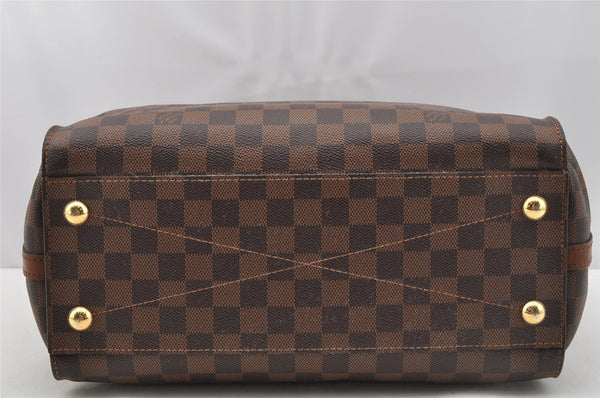 Authentic Louis Vuitton Damier Greenwich 2Way Shoulder Hand Bag N41337 LV 9534I
