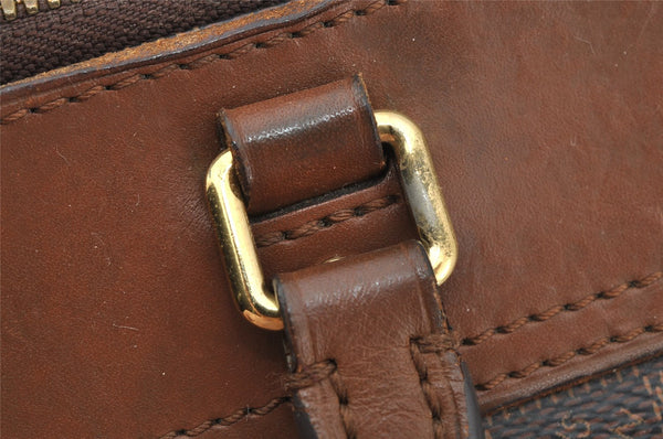 Authentic Louis Vuitton Damier Greenwich 2Way Shoulder Hand Bag N41337 LV 9534I