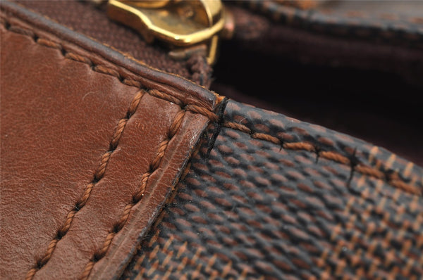 Authentic Louis Vuitton Damier Greenwich 2Way Shoulder Hand Bag N41337 LV 9534I