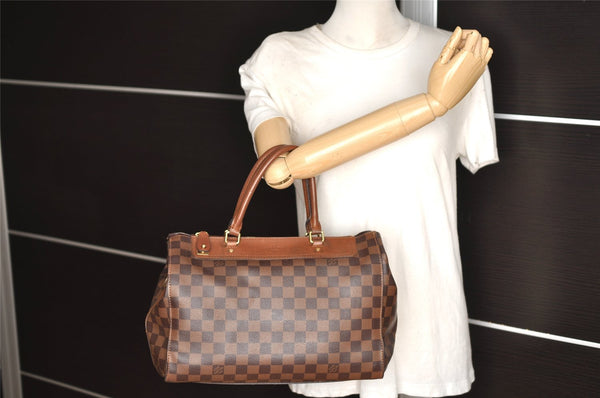 Authentic Louis Vuitton Damier Greenwich 2Way Shoulder Hand Bag N41337 LV 9534I
