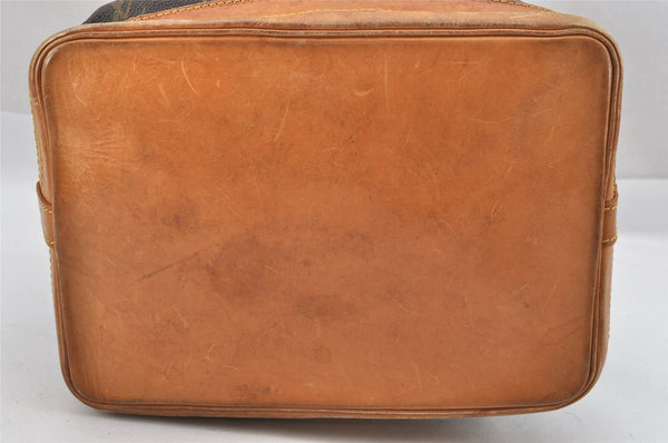 Authentic Louis Vuitton Monogram Noe Shoulder Drawstring Bag M42224 LV 9535I