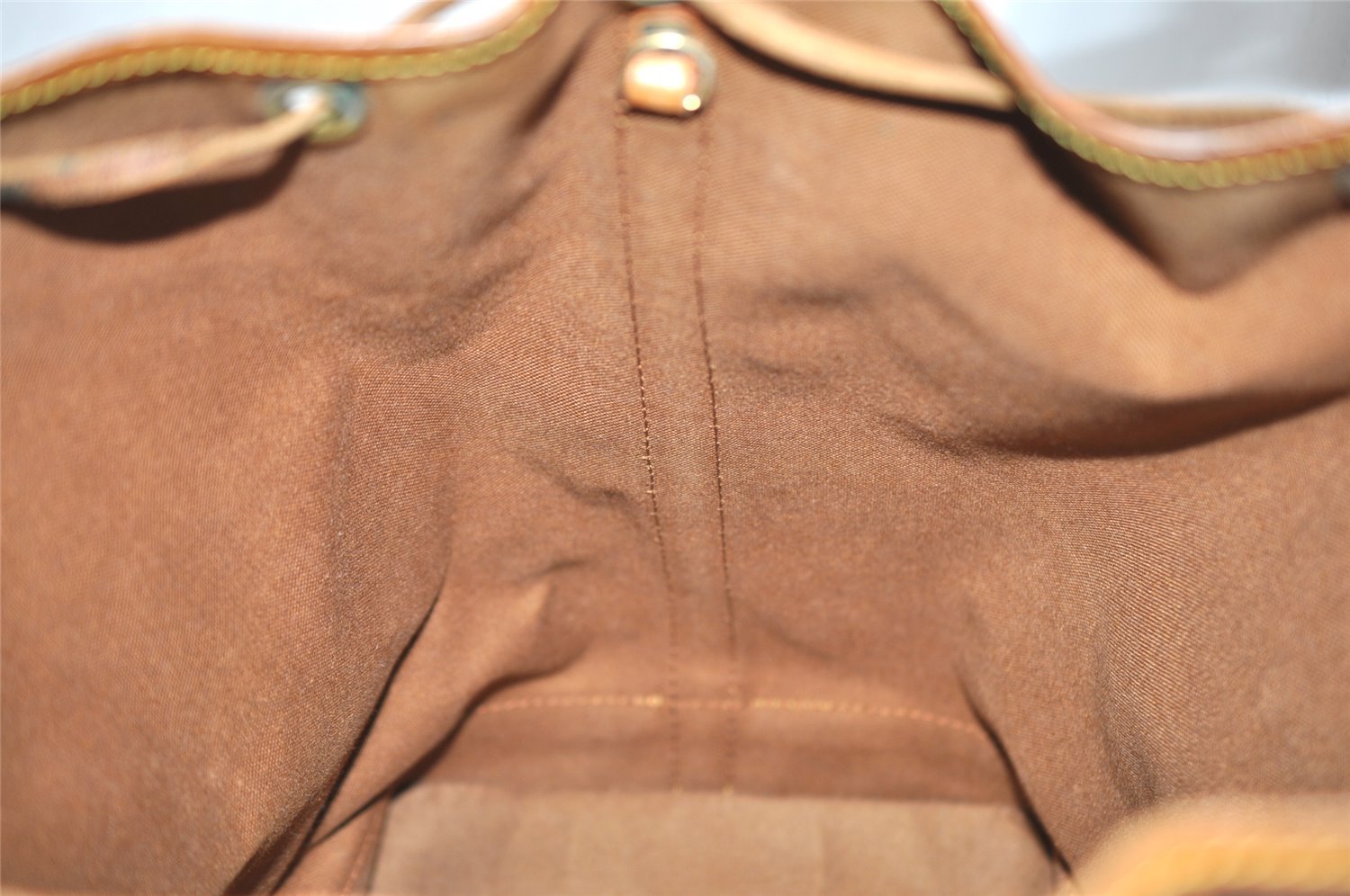 Authentic Louis Vuitton Monogram Noe Shoulder Drawstring Bag M42224 LV 9535I