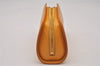 Authentic Louis Vuitton Epi Dauphine Cosmetic Pouch Yellow M48449 LV Junk 9536I