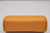 Authentic Louis Vuitton Epi Dauphine Cosmetic Pouch Yellow M48449 LV Junk 9536I