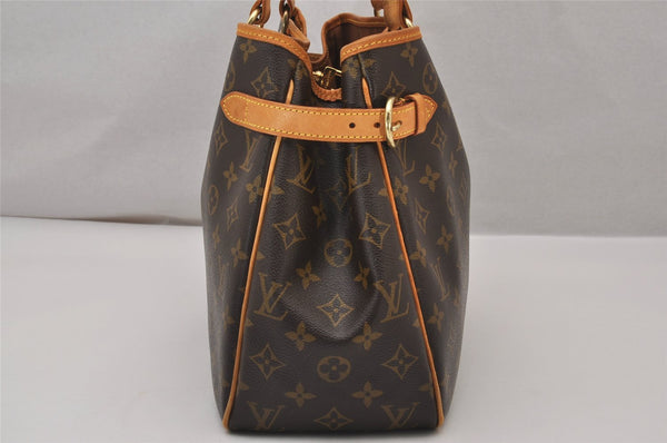 Authentic Louis Vuitton Monogram Batignolles Horizontal Tote Bag M51154 LV 9537I