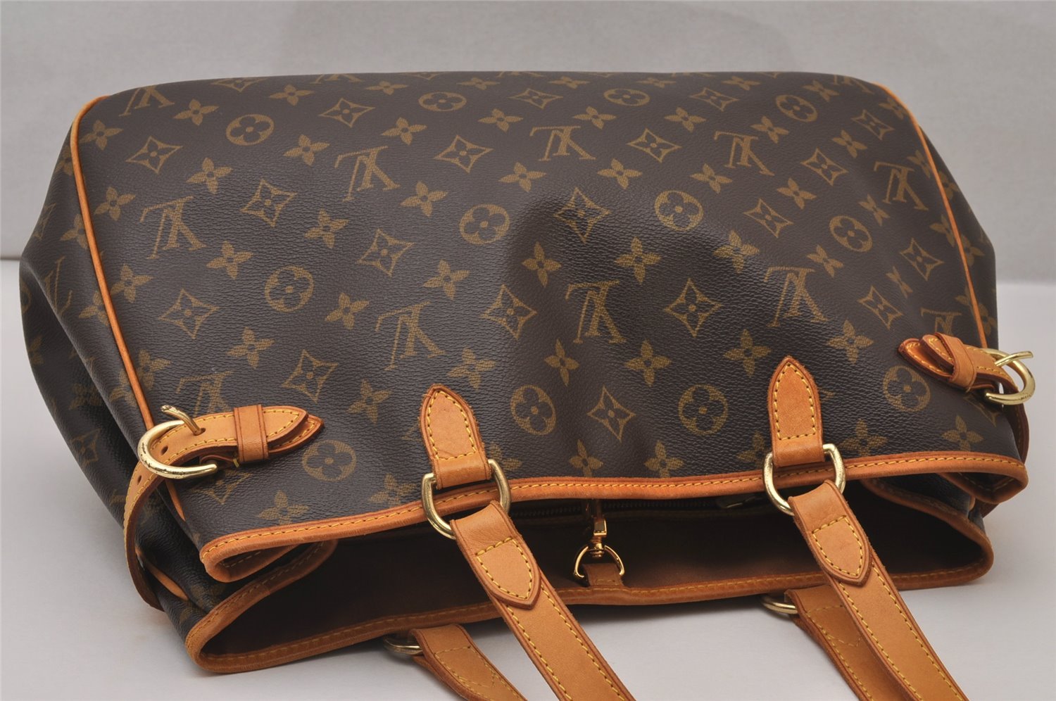 Authentic Louis Vuitton Monogram Batignolles Horizontal Tote Bag M51154 LV 9537I