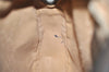 Authentic GUCCI Web Sherry Line Clutch Hand Bag GG PVC Leather Brown Junk 9537J