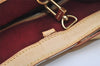 Auth Louis Vuitton Multicolor Aurelia MM White Shoulder Tote Bag M40094 LV 9538I