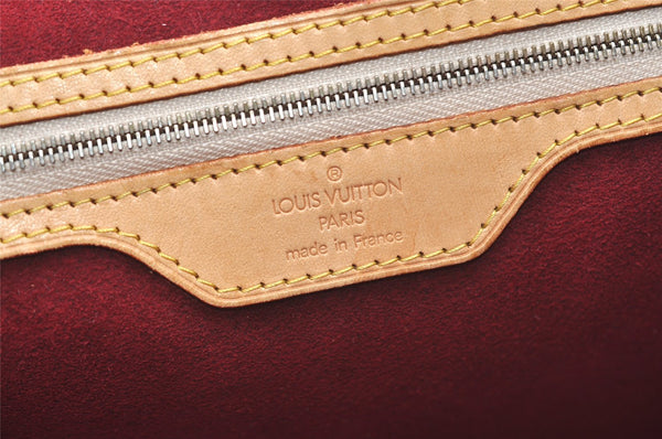 Auth Louis Vuitton Multicolor Aurelia MM White Shoulder Tote Bag M40094 LV 9538I