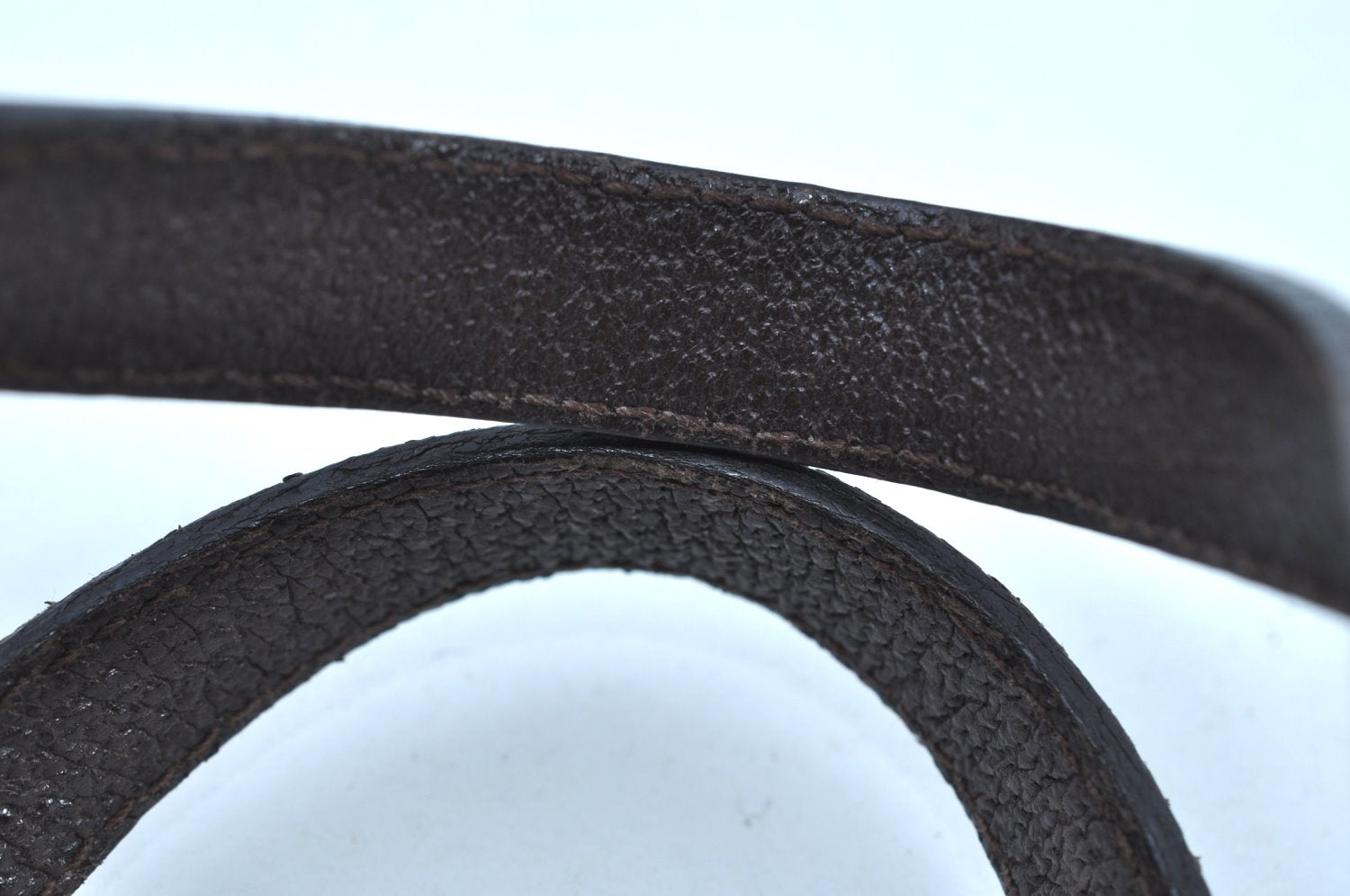 Authentic GUCCI Vintage Hand Bag Purse GG Canvas Leather 124542 Brown 9539H