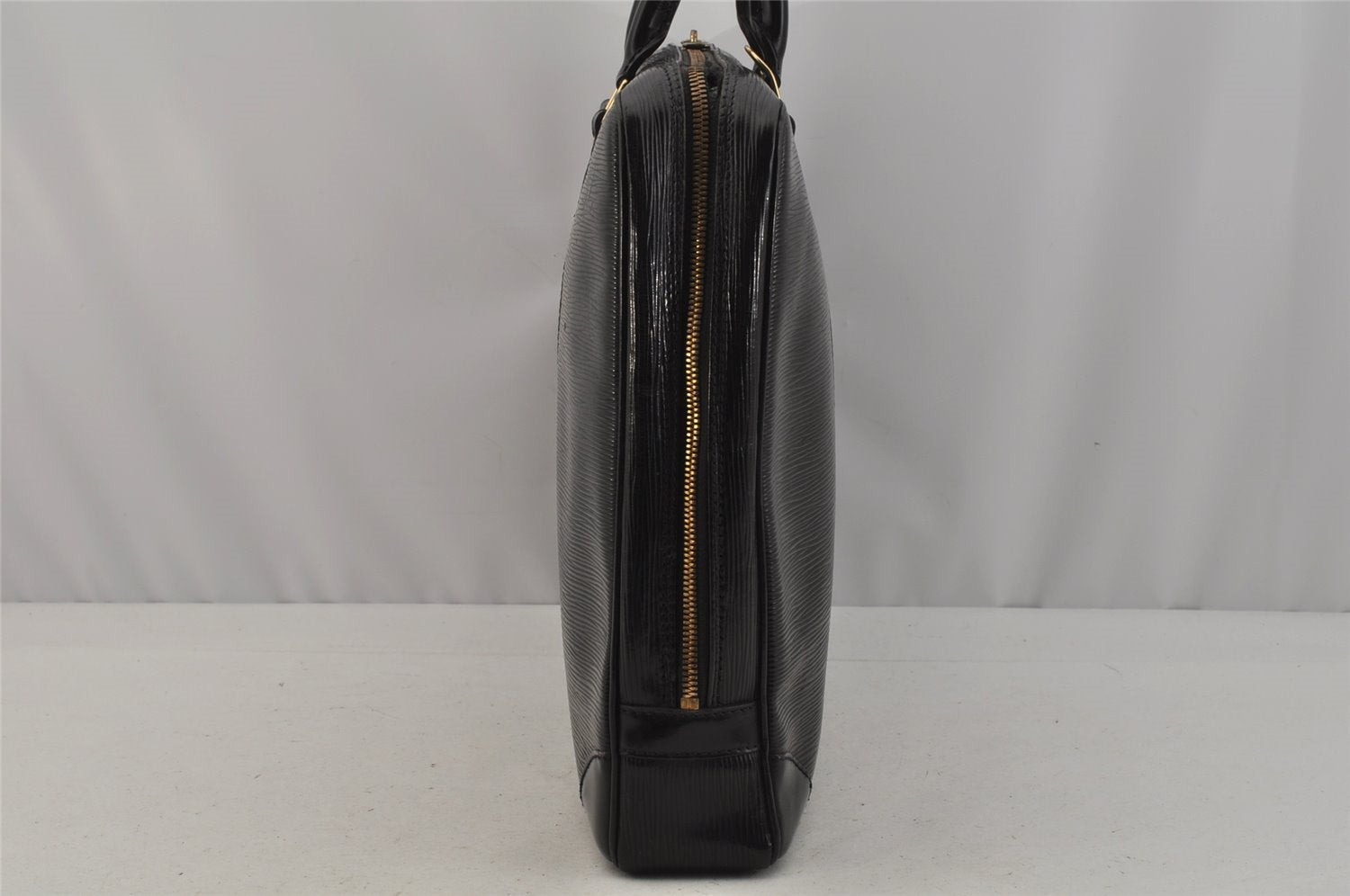 Auth Louis Vuitton Epi Porte Documents Voyage Briefcase M59162 Black Junk 9539I