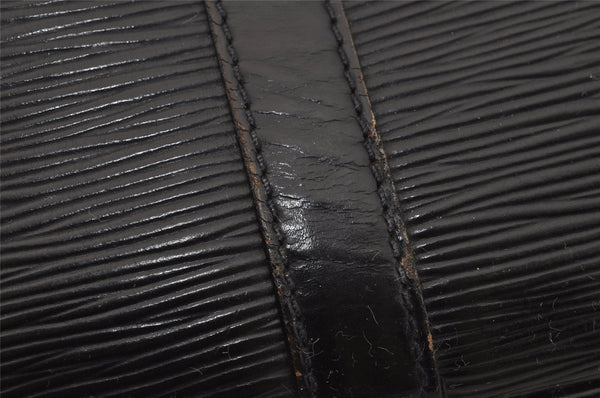 Auth Louis Vuitton Epi Porte Documents Voyage Briefcase M59162 Black Junk 9539I