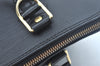 Authentic Louis Vuitton Epi Alma PM Hand Bag Black M40302 LV 9540I