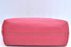 Authentic FENDI Vintage Selleria Shoulder Tote Bag Leather Pink 9541F