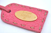 Authentic FENDI Vintage Selleria Shoulder Tote Bag Leather Pink 9541F