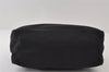 Authentic PRADA TESSUTO PLEX Nylon Plastic Shoulder Bag B8172 Black 9542I