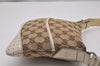 Authentic GUCCI Shoulder Cross Body Bag GG Canvas Leather 147671 Brown 9543I