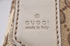 Authentic GUCCI Shoulder Cross Body Bag GG Canvas Leather 147671 Brown 9543I