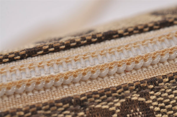 Authentic GUCCI Shoulder Cross Body Bag GG Canvas Leather 147671 Brown 9543I