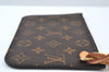 Authentic Louis Vuitton Monogram Neverfull Pouch Purse Clutch Bag LV 9544G