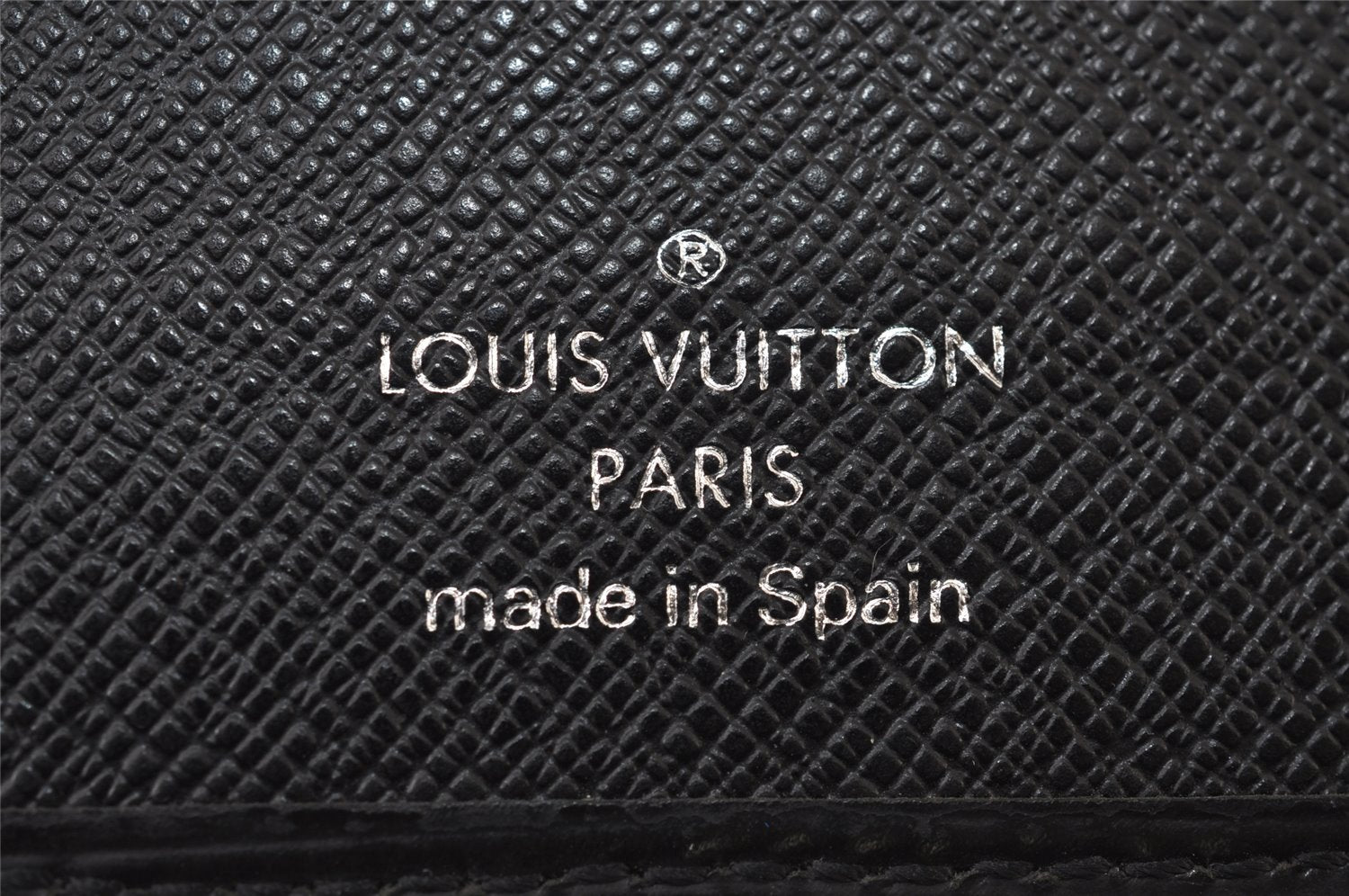 Auth Louis Vuitton Epi Porte Chequier Cartes Credit Wallet Black M63732 LV 9545I