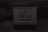 Authentic GUCCI Vintage Shoulder Tote Bag GG Canvas Leather 107757 Brown 9547I