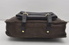 Authentic Chloe Vintage Shoulder Tote Bag Leather Brown 9551I