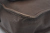 Authentic Chloe Vintage Shoulder Tote Bag Leather Brown 9551I