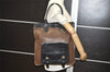 Authentic Chloe Vintage Shoulder Tote Bag Leather Brown 9551I
