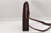 Authentic Cartier Must de Cartier Leather Shoulder Cross Bag Bordeaux Red 9552I