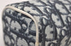 Authentic Christian Dior Vintage Trotter No.2 Pouch Purse PVC Enamel Blue 9553I
