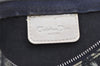 Authentic Christian Dior Vintage Trotter No.2 Pouch Purse PVC Enamel Blue 9553I