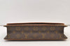 Auth Louis Vuitton Monogram Pochette Dame GM Clutch Hand Bag Old Model LV 9553J