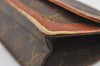 Auth Louis Vuitton Monogram Pochette Dame GM Clutch Hand Bag Old Model LV 9553J