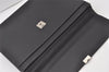 Authentic BURBERRY Vintage Leather Briefcase Business Bag Black 9555I