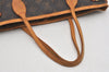 Authentic Louis Vuitton Monogram Neverfull PM Shoulder Tote Bag M40155 LV 9556I