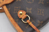 Authentic Louis Vuitton Monogram Neverfull PM Shoulder Tote Bag M40155 LV 9556I