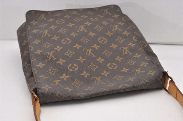 Authentic Louis Vuitton Monogram Musette Shoulder Cross Body Bag M51256 LV 9557I