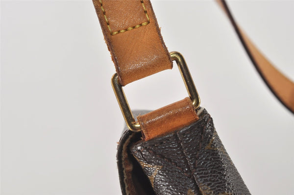 Authentic Louis Vuitton Monogram Musette Shoulder Cross Body Bag M51256 LV 9557I