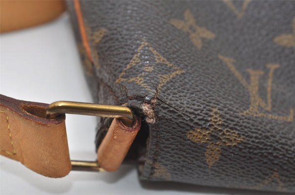 Authentic Louis Vuitton Monogram Musette Shoulder Cross Body Bag M51256 LV 9557I