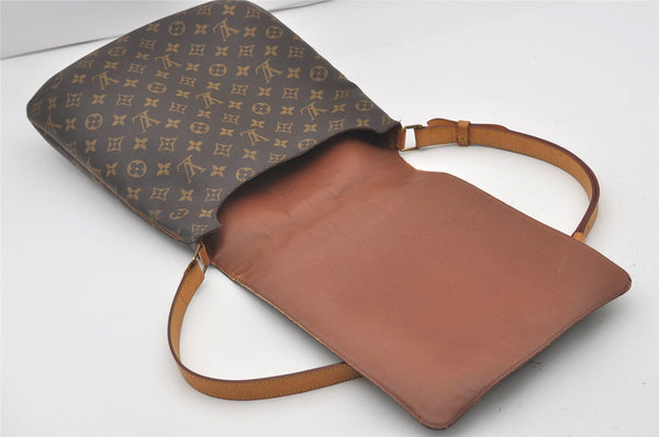 Authentic Louis Vuitton Monogram Musette Shoulder Cross Body Bag M51256 LV 9557I