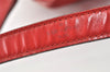 Authentic Louis Vuitton Epi Noe Shoulder Drawstring Bag Red M44007 LV 9558I