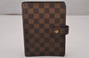 Authentic Louis Vuitton Damier Agenda MM Notebook Cover R20701 LV 9559I