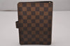 Authentic Louis Vuitton Damier Agenda MM Notebook Cover R20701 LV 9559I