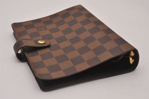 Authentic Louis Vuitton Damier Agenda MM Notebook Cover R20701 LV 9559I
