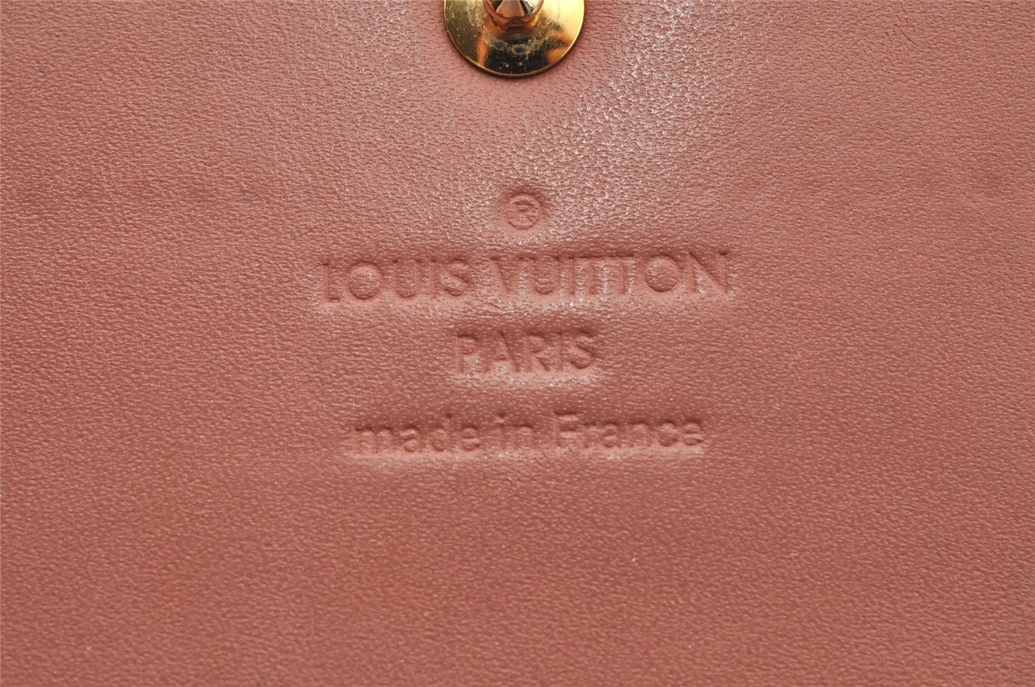 Authentic Louis Vuitton Vernis Ikat Flower Portefeuille Sarah Wallet Pink 9560I